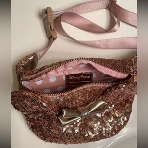 Disney Loungefly Sequined Purse/ Fanny Pack